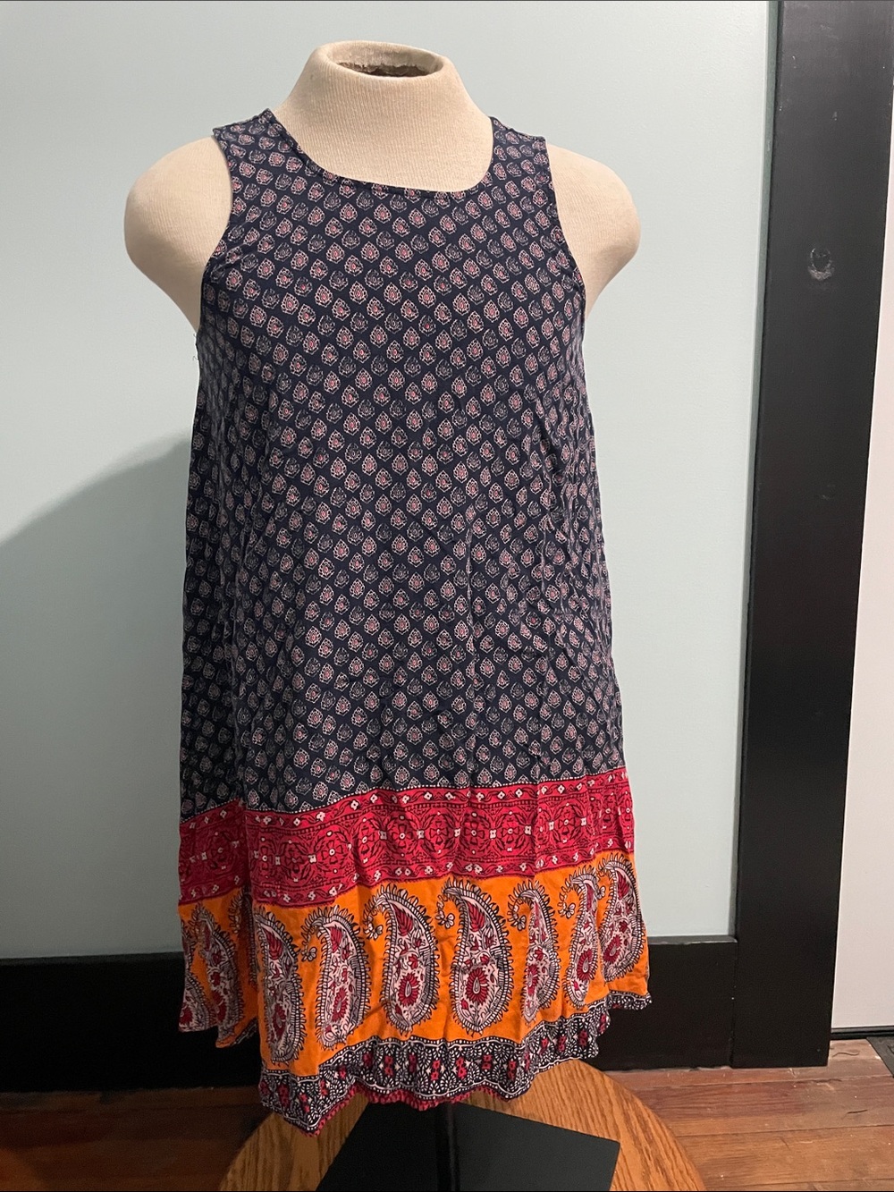 Beach Lunch Lounge Small Dress Midi Dress with Pockets Flowy